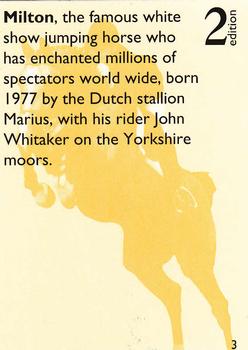 1995 Collect-A-Card Equestrian #3 John Whitaker / Milton Back